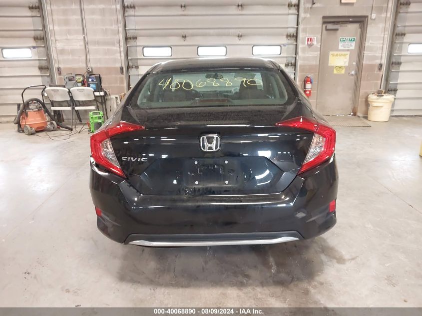 2019 Honda Civic Lx VIN: 19XFC2F63KE000707 Lot: 40068890