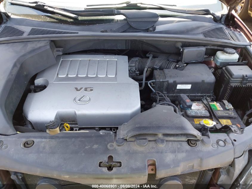 2008 Lexus Rx 350 VIN: JTJGK31U589850447 Lot: 40068901