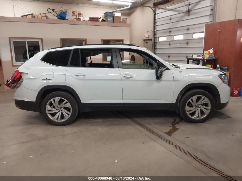 2021 Volkswagen Atlas 3.6L V6 Se W/Technology VIN: 1V2HR2CA9MC525781 Lot: 40068946