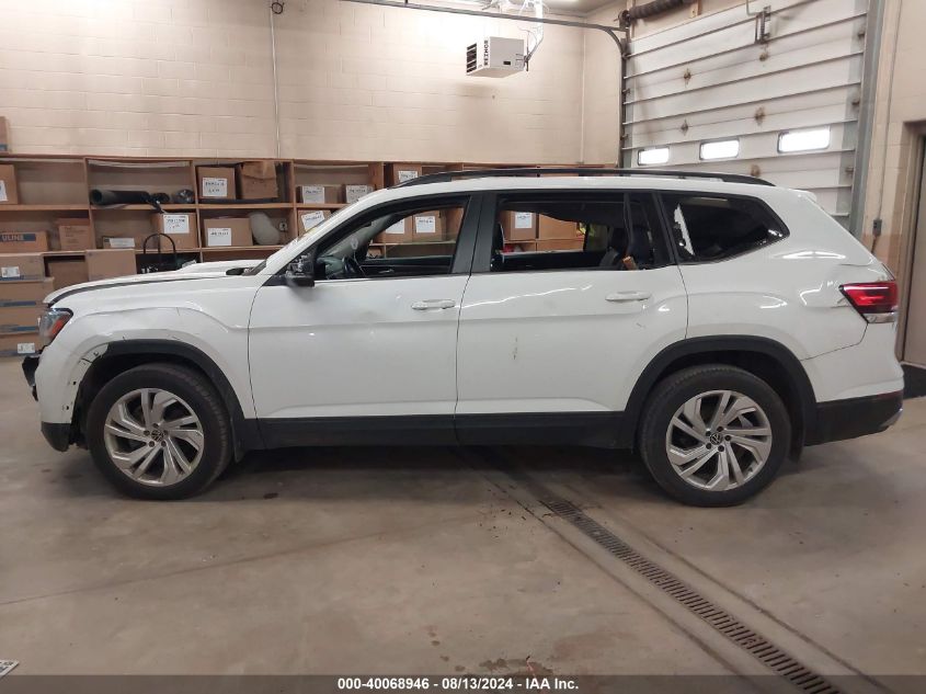 2021 Volkswagen Atlas 3.6L V6 Se W/Technology VIN: 1V2HR2CA9MC525781 Lot: 40068946