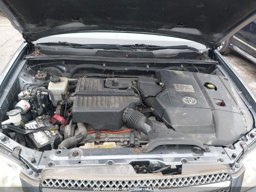 2006 Toyota Highlander Hybrid VIN: JTEDW21A660006845 Lot: 40068958