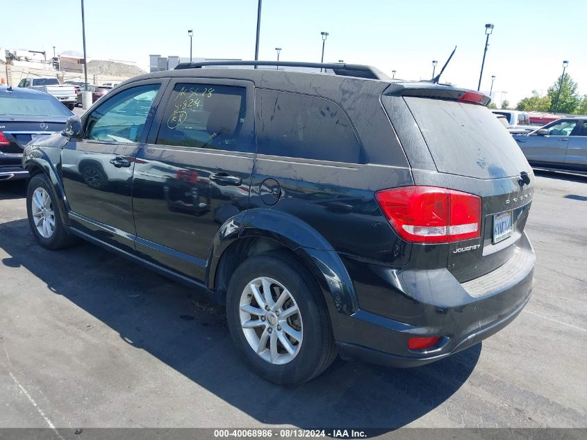 2013 Dodge Journey Sxt VIN: 3C4PDCBB9DT608367 Lot: 40068986