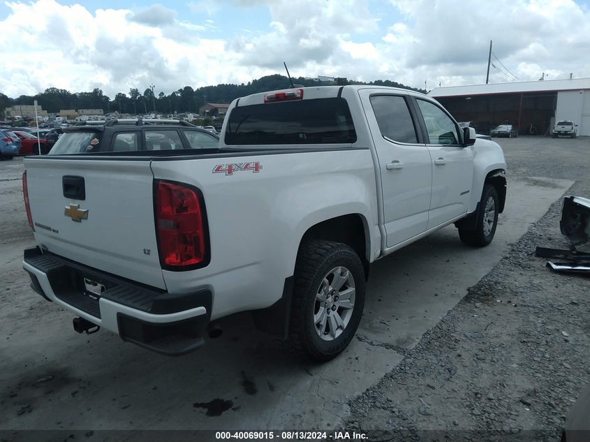 VIN 1GCGTCEN7J1264422 2018 CHEVROLET COLORADO LT