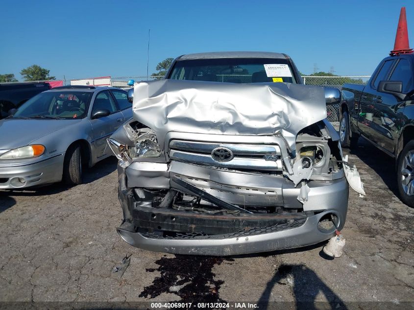 2005 Toyota Tundra Sr5 V8 VIN: 5TBET341X5S463424 Lot: 40069017