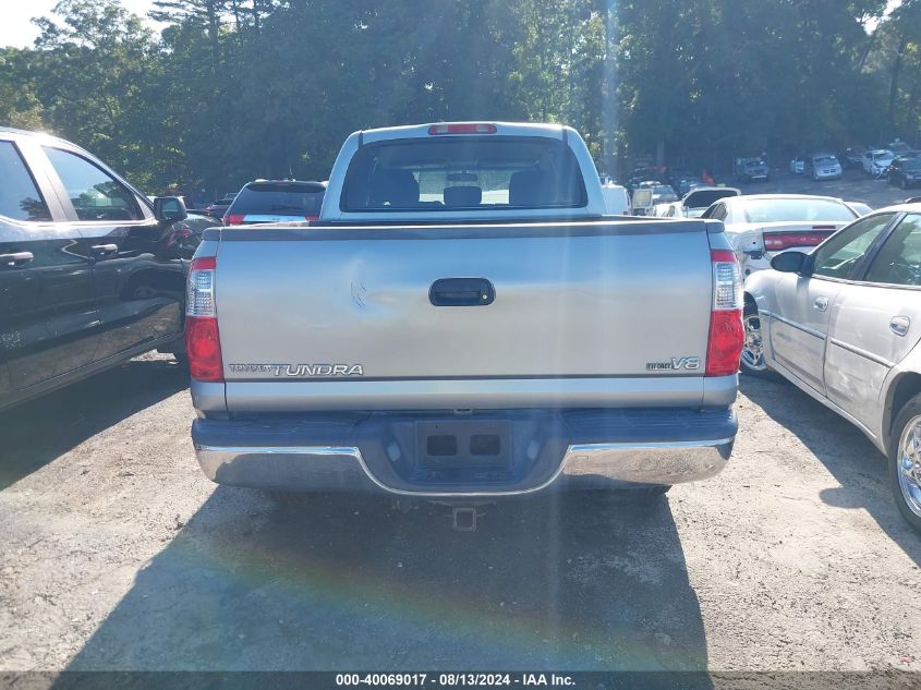 2005 Toyota Tundra Sr5 V8 VIN: 5TBET341X5S463424 Lot: 40069017