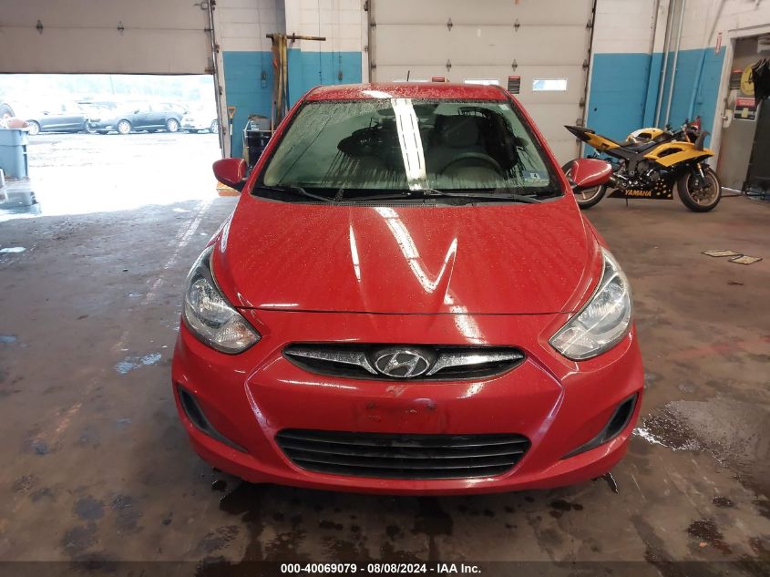 2014 Hyundai Accent Gls VIN: KMHCT4AE2EU706064 Lot: 40069079