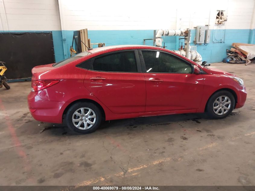 2014 Hyundai Accent Gls VIN: KMHCT4AE2EU706064 Lot: 40069079