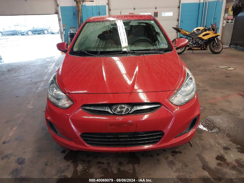 2014 Hyundai Accent Gls VIN: KMHCT4AE2EU706064 Lot: 40069079