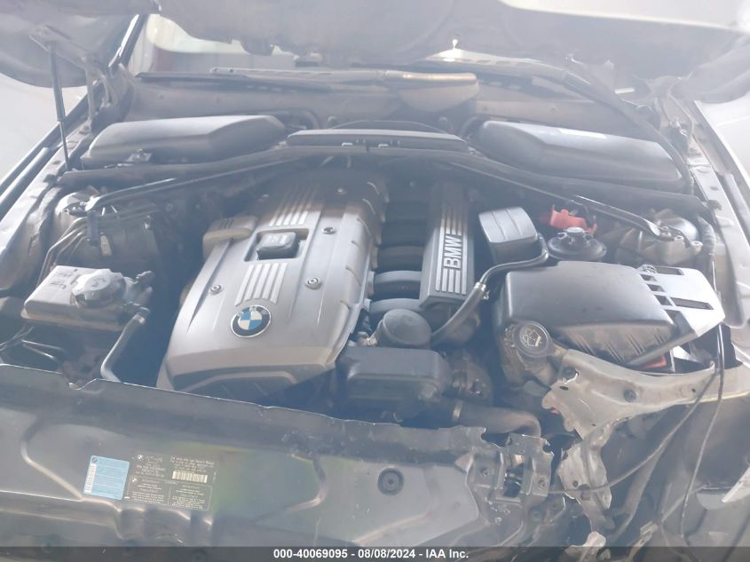 2007 BMW 525I VIN: WBANE53537CW61457 Lot: 40069095