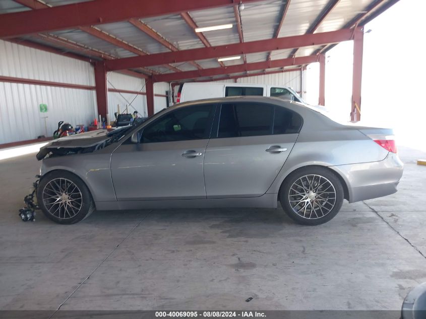 2007 BMW 525I VIN: WBANE53537CW61457 Lot: 40069095