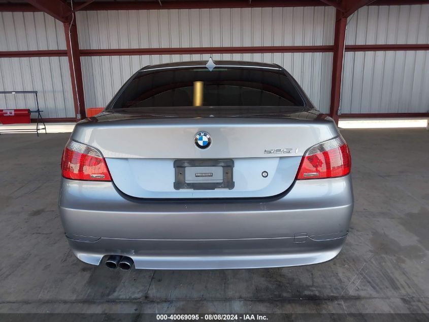 2007 BMW 525I VIN: WBANE53537CW61457 Lot: 40069095