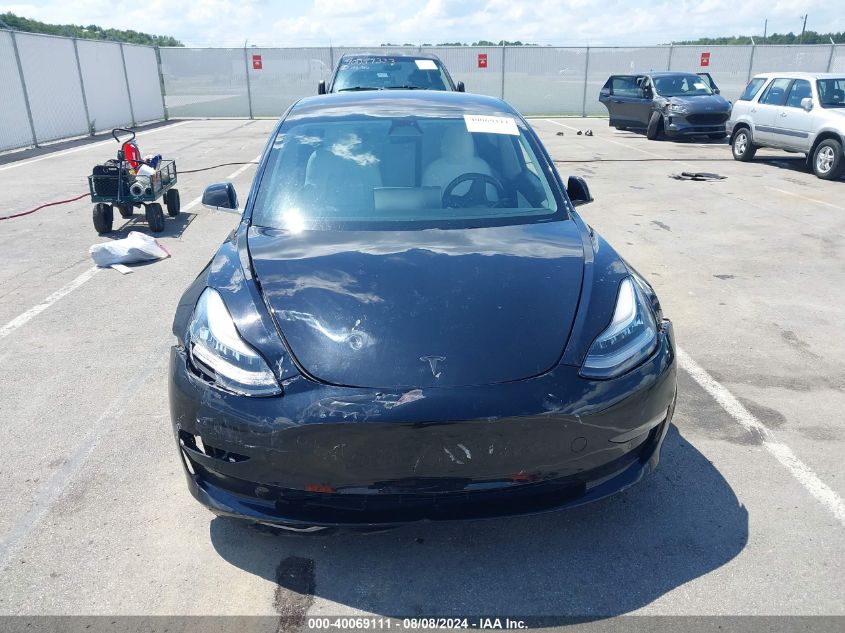 2018 Tesla Model 3 Long Range/Performance VIN: 5YJ3E1EB6JF112867 Lot: 40069111