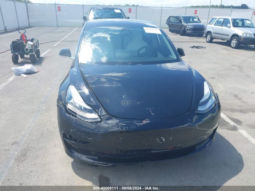 2018 Tesla Model 3 Long Range/Performance VIN: 5YJ3E1EB6JF112867 Lot: 40069111