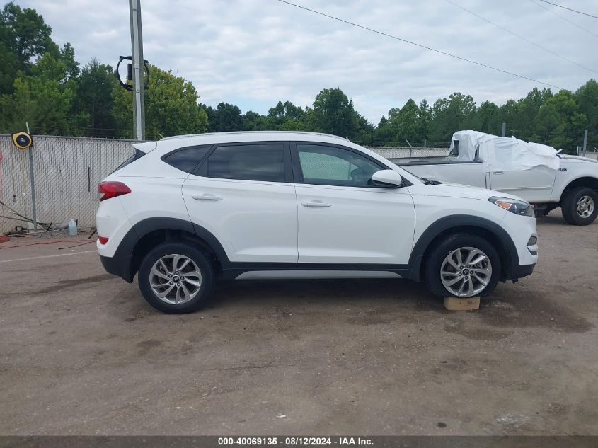 2017 Hyundai Tucson Se VIN: KM8J33A47HU586985 Lot: 40069135