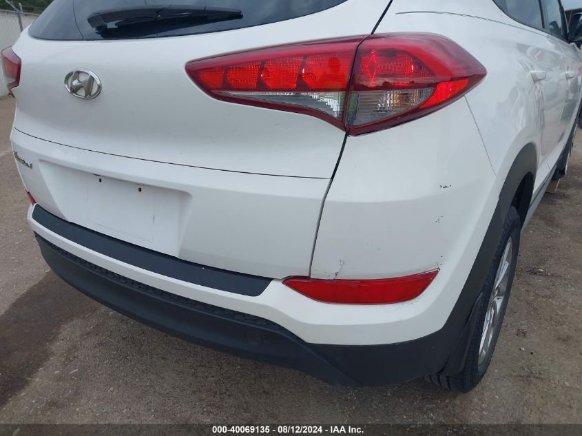 2017 Hyundai Tucson Se VIN: KM8J33A47HU586985 Lot: 40069135