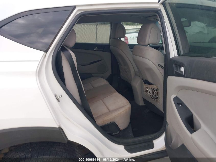 2017 Hyundai Tucson Se VIN: KM8J33A47HU586985 Lot: 40069135