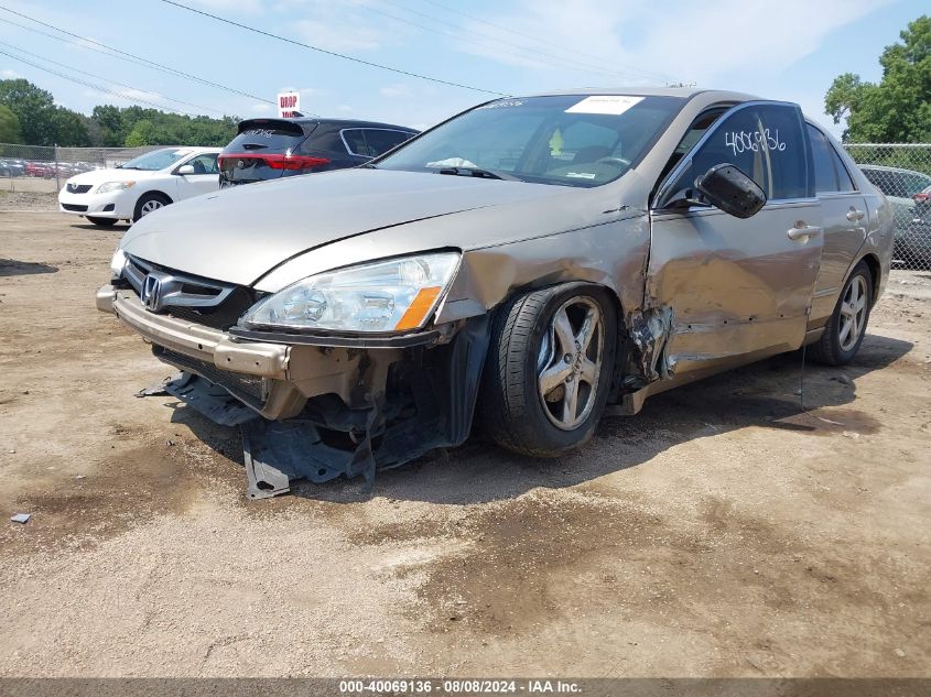 2003 Honda Accord 2.4 Ex VIN: 1HGCM566X3A133214 Lot: 40069136