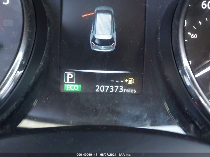 2017 Nissan Rogue Sv VIN: KNMAT2MV8HP603018 Lot: 40069148