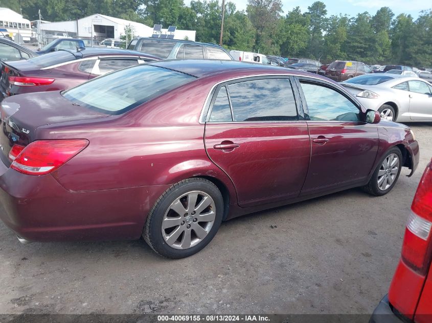 2005 Toyota Avalon Xls VIN: 4T1BK36B75U051441 Lot: 40069155