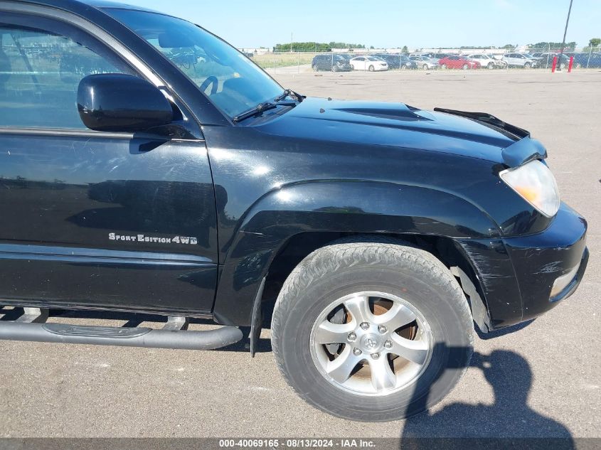 2005 Toyota 4Runner Sr5 Sport V8 VIN: JTEBT14R850053854 Lot: 40069165