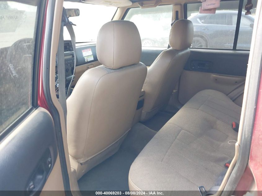 1999 Jeep Cherokee Classic/Sport VIN: 1J4FF68S2XL655913 Lot: 40069203