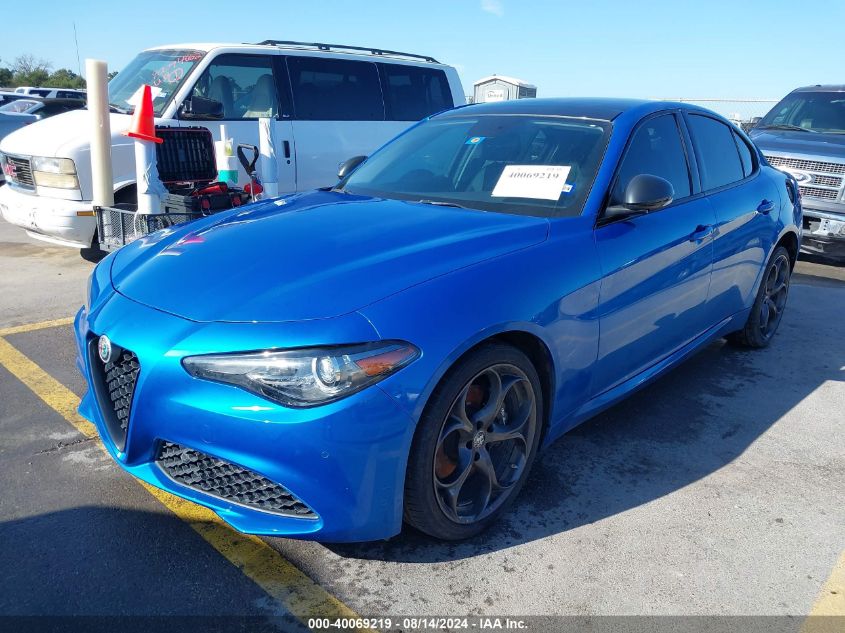 ZARFANAN6K7607213 2019 ALFA ROMEO GIULIA - Image 2