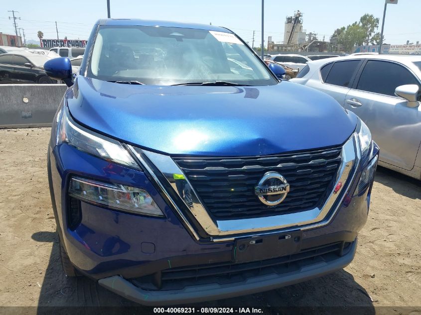 2021 Nissan Rogue Sv Fwd VIN: JN8AT3BA8MW025416 Lot: 40069231