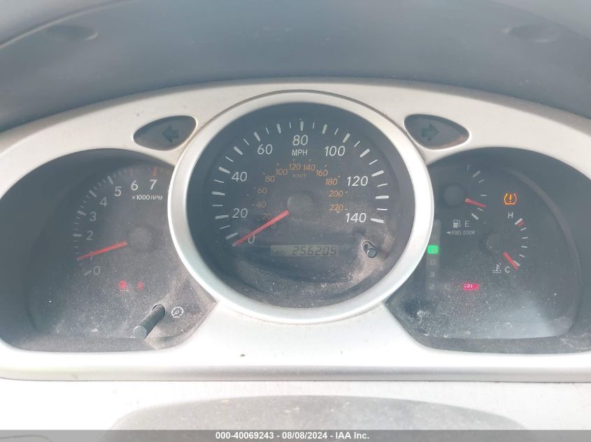 2005 Toyota Highlander Limited VIN: JTEDP21A250075091 Lot: 40069243