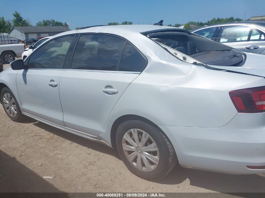 2017 Volkswagen Jetta 1.4T Se VIN: 3VWDB7AJ8HM365253 Lot: 40069251