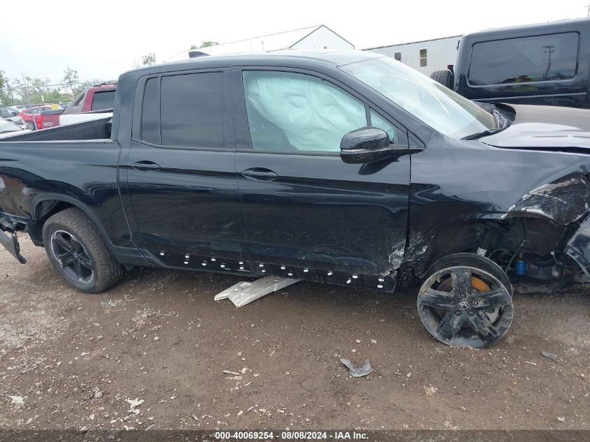 2023 Honda Ridgeline Black Edition VIN: 5FPYK3F81PB016691 Lot: 40069254