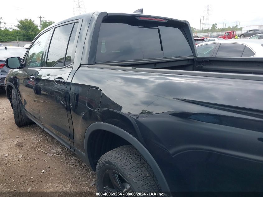 2023 Honda Ridgeline Black Edition VIN: 5FPYK3F81PB016691 Lot: 40069254