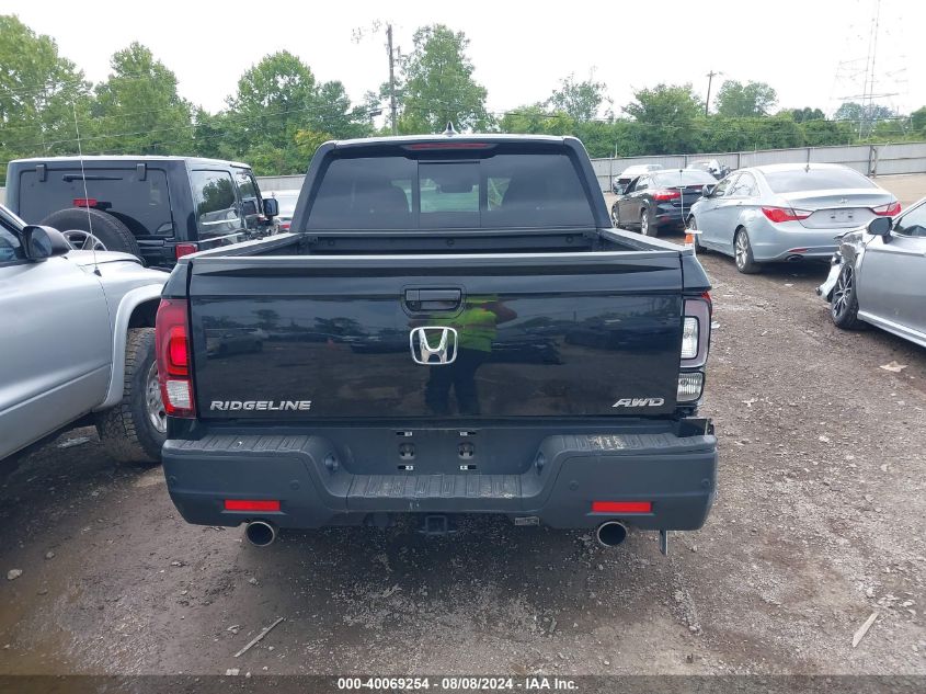 2023 Honda Ridgeline Black Edition VIN: 5FPYK3F81PB016691 Lot: 40069254