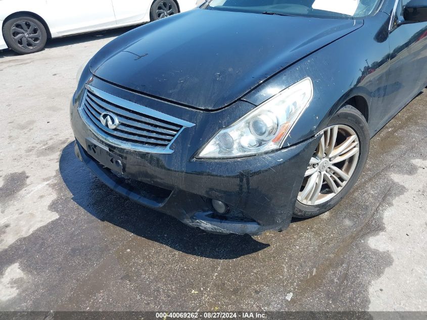 2013 Infiniti G37X VIN: JN1CV6AR9DM356690 Lot: 40069262