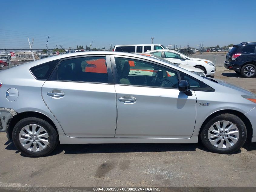 2014 Toyota Prius Plug-In VIN: JTDKN3DP9E3058164 Lot: 40069298