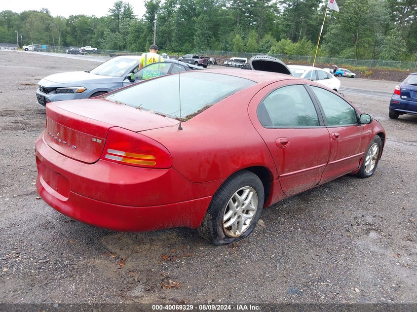 2002 Dodge Intrepid Se VIN: 2B3HD46R82H211211 Lot: 40069329