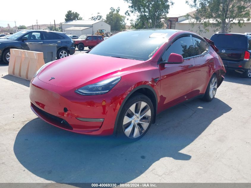 7SAYGAEE3RF078329 2024 TESLA MODEL Y - Image 2