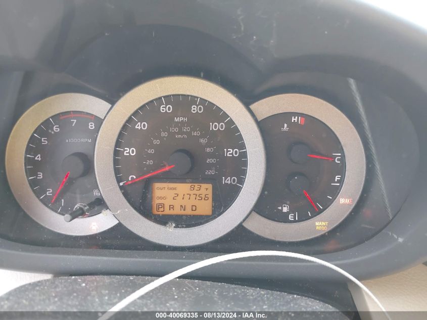 2008 Toyota Rav4 Limited VIN: JTMBD31V386082548 Lot: 40069335