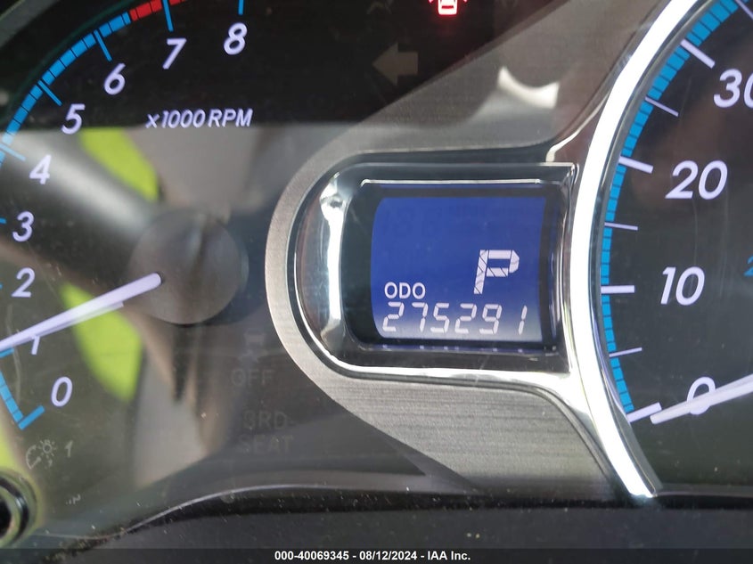 2011 Toyota Sienna Xle V6 VIN: 5TDYK3DC7BS135995 Lot: 40069345