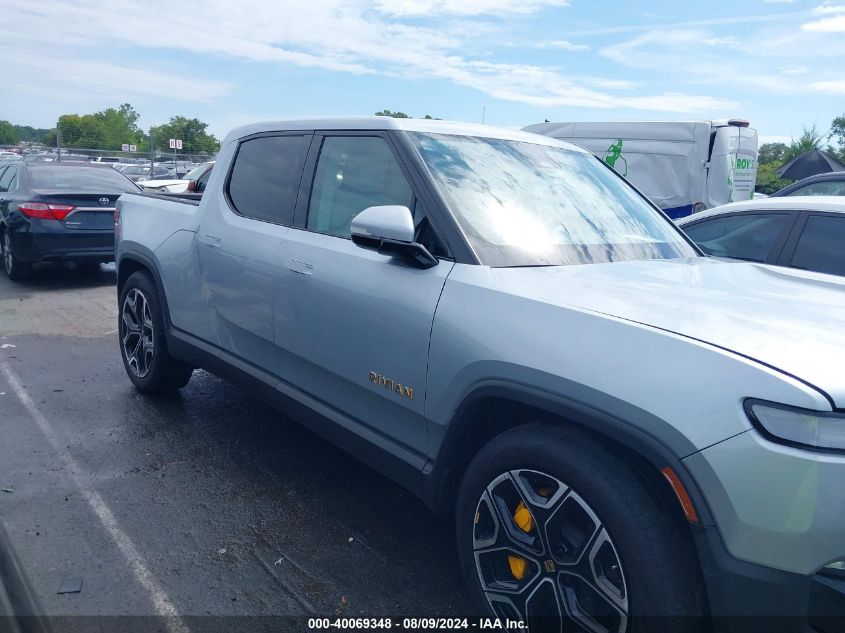 2023 Rivian R1T Adventure Quad Motor Large Pack VIN: 7FCTGAAA6PN021481 Lot: 40069348