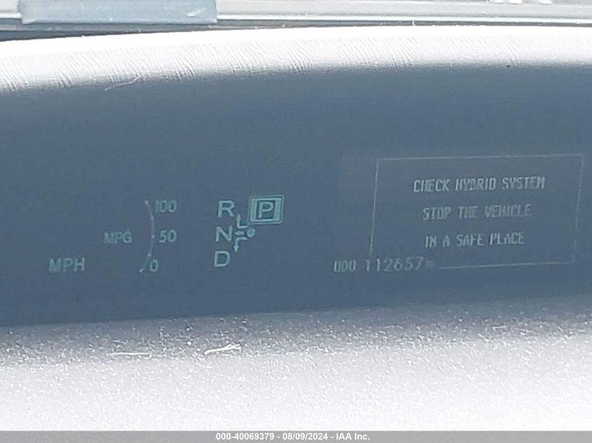 2013 Toyota Prius Two VIN: JTDKN3DU5D5668863 Lot: 40069379