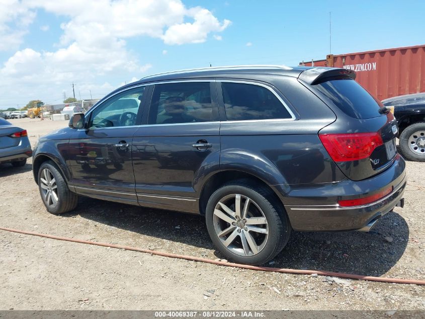 2012 Audi Q7 3.0 Tdi Premium VIN: WA1VMAFEXCD009086 Lot: 40069387