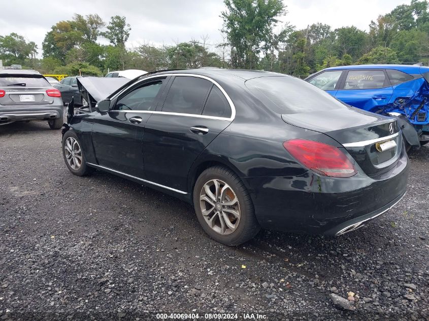 55SWF4KB7FU067430 | 2015 MERCEDES-BENZ C 300