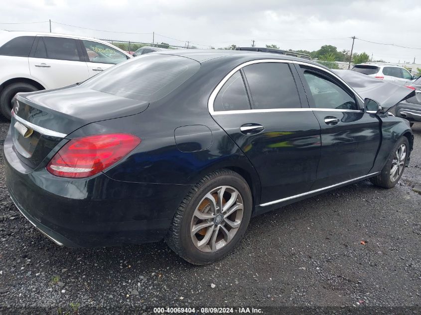 55SWF4KB7FU067430 | 2015 MERCEDES-BENZ C 300