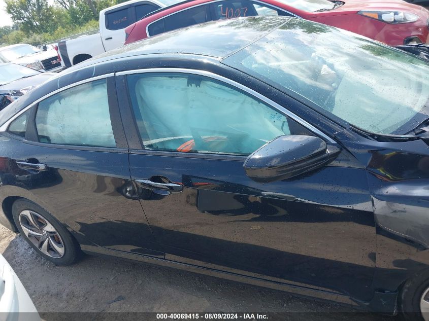 2019 Honda Civic Lx VIN: 19XFC2F66KE024242 Lot: 40069415