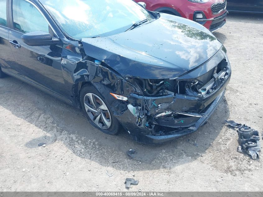 2019 Honda Civic Lx VIN: 19XFC2F66KE024242 Lot: 40069415