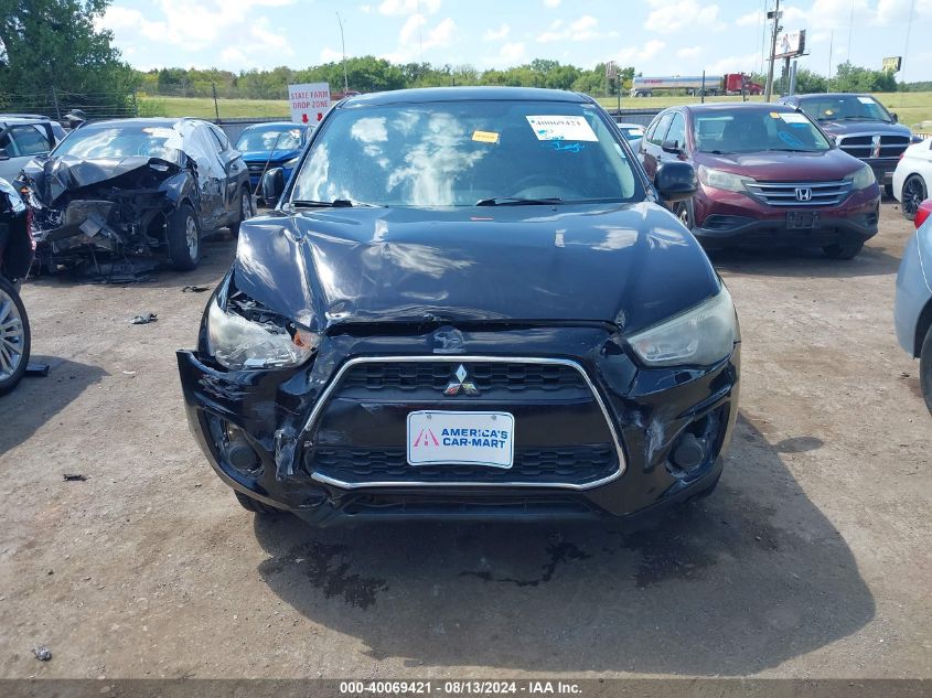 2013 Mitsubishi Outlander Sport Es VIN: 4A4AP3AUXDE005260 Lot: 40069421