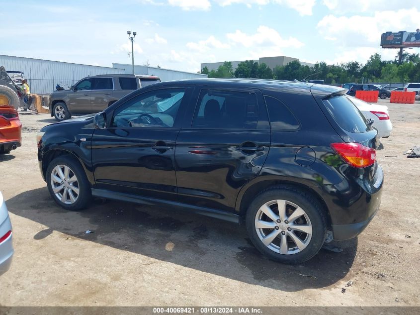 2013 Mitsubishi Outlander Sport Es VIN: 4A4AP3AUXDE005260 Lot: 40069421