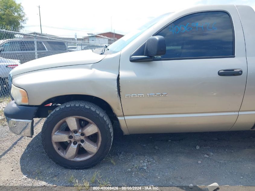 2005 Dodge Ram 1500 St VIN: 1D7HA16K25J522585 Lot: 40069426