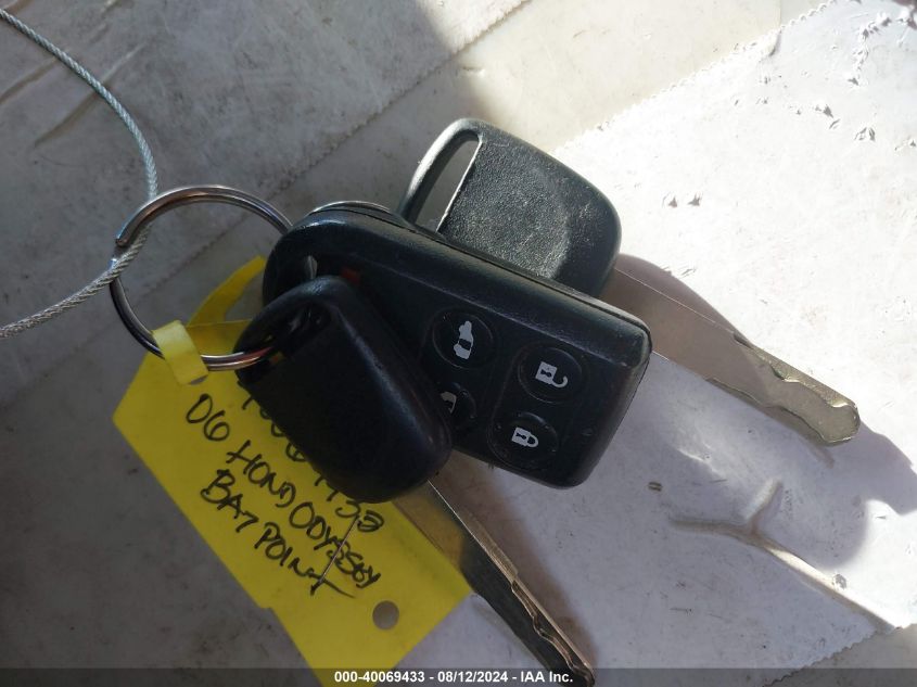 2006 Honda Odyssey Ex-L VIN: 5FNRL38766B063597 Lot: 40069433