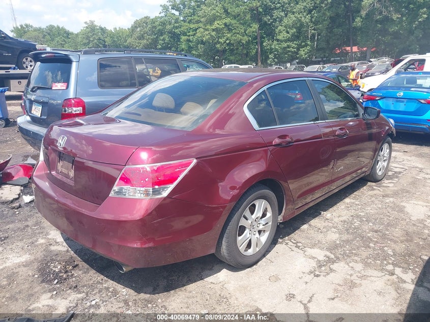 2009 HONDA ACCORD VIN: 1HGCP26409A173511